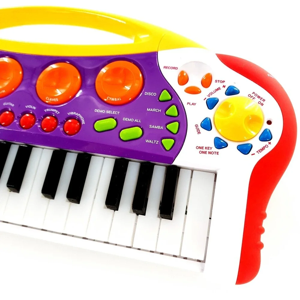 Fisher Price Teaching Keys Keyboard Kids Electronic Piano 32 Keys 380000 Tested
